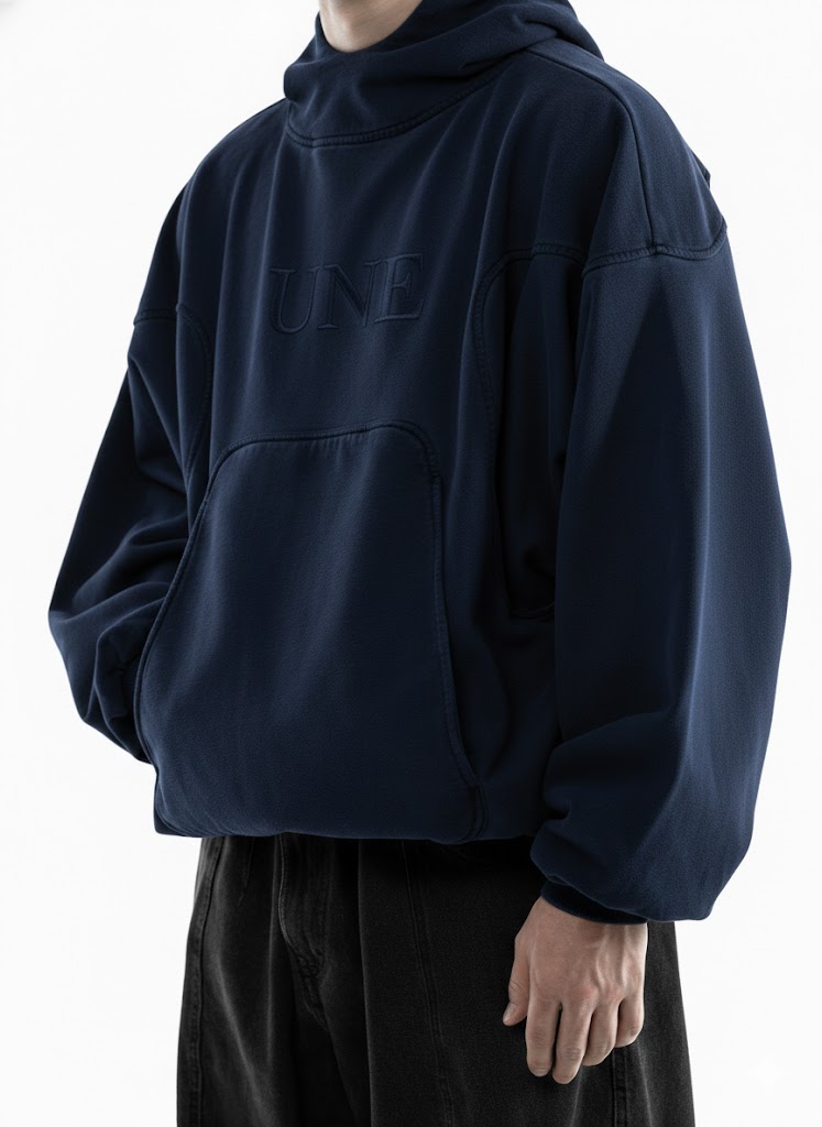 UNE "The Sculpted" Oversized Hoodie