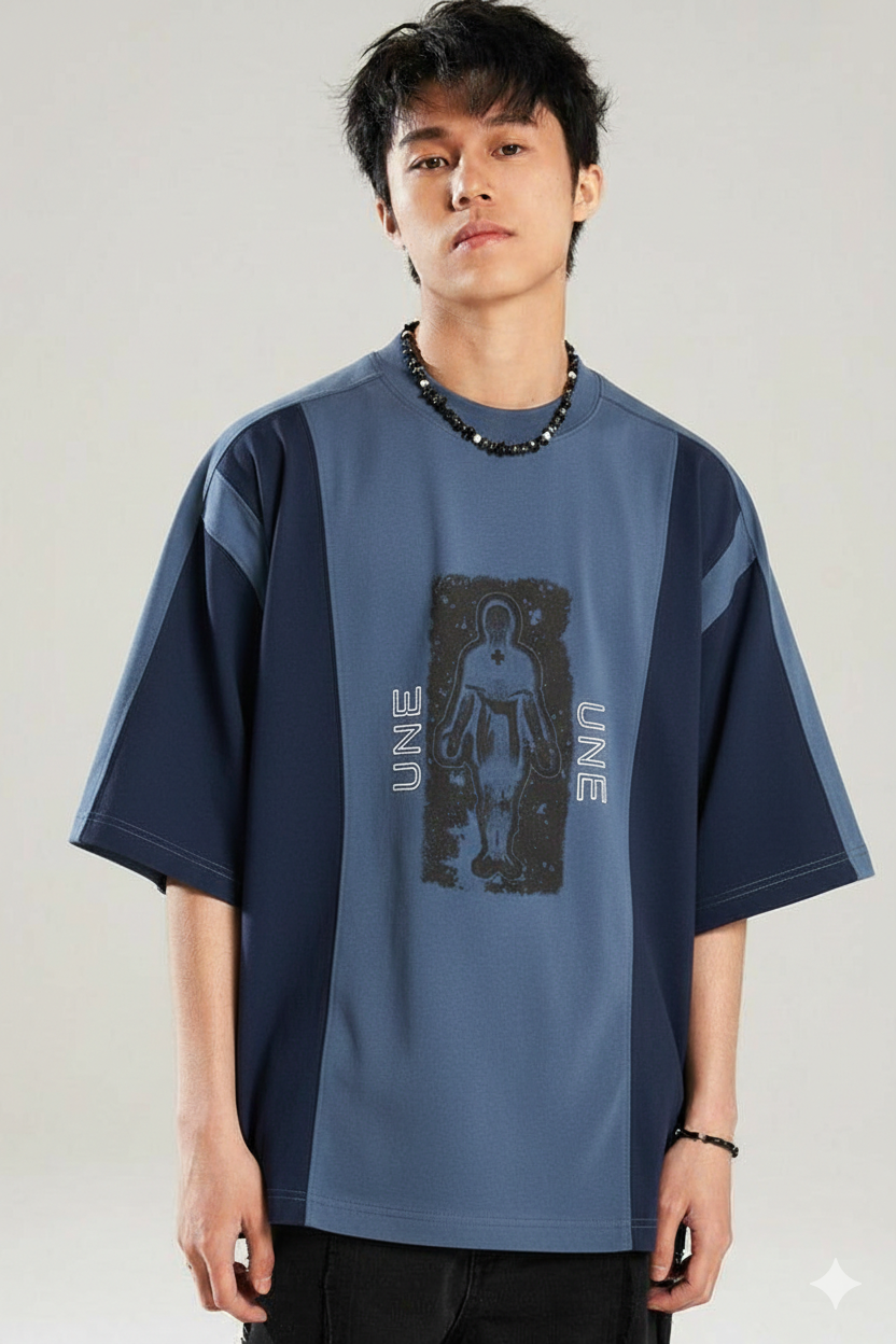 UNE Modern Contrast Oversize